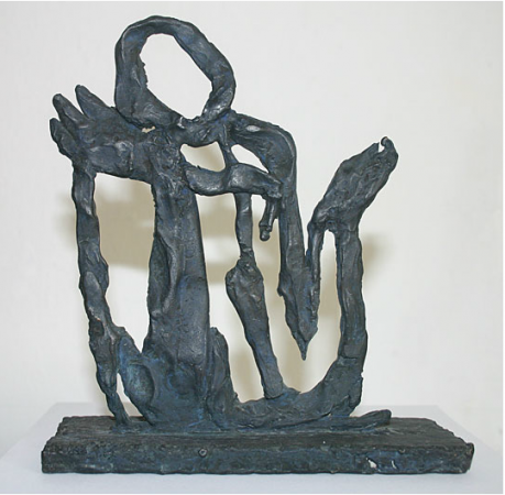 WV433/6, 1994, Bronze, 18 x 16 cm