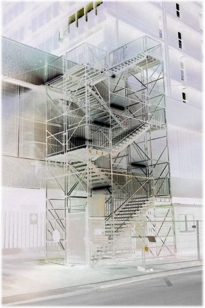„Stairs“ Basel, Industria Series 2016 Fotografie, pigmentierte Tinten auf Papier 48 cm x 32 cm