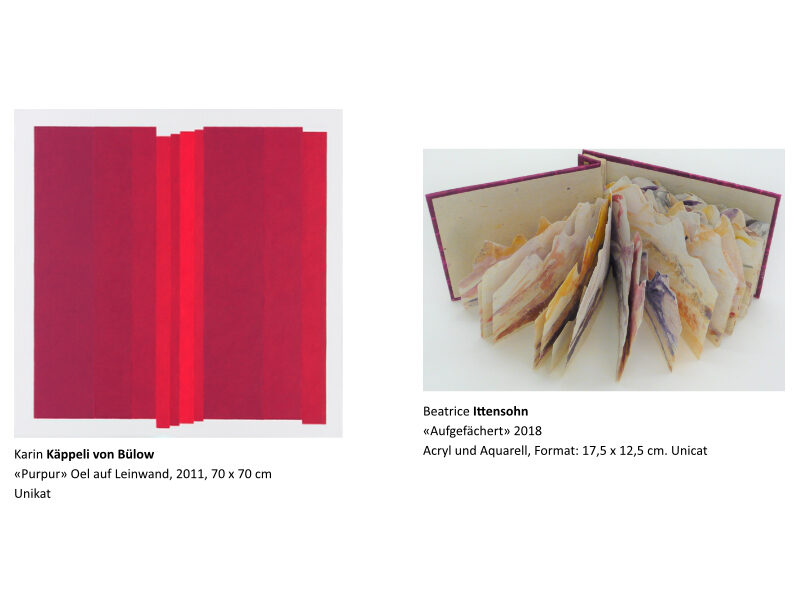 Links: Karin Käppeli von Bülow | Rechts: Beatrice Ittensohn