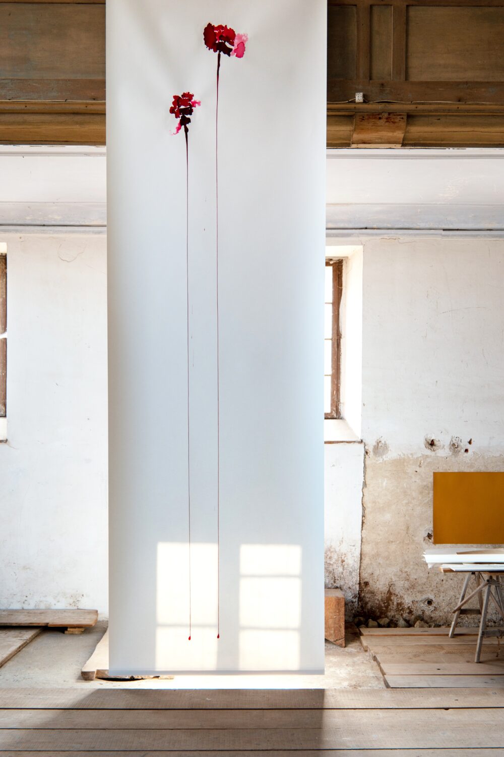 Ausschnitt aus der Installation rinnen