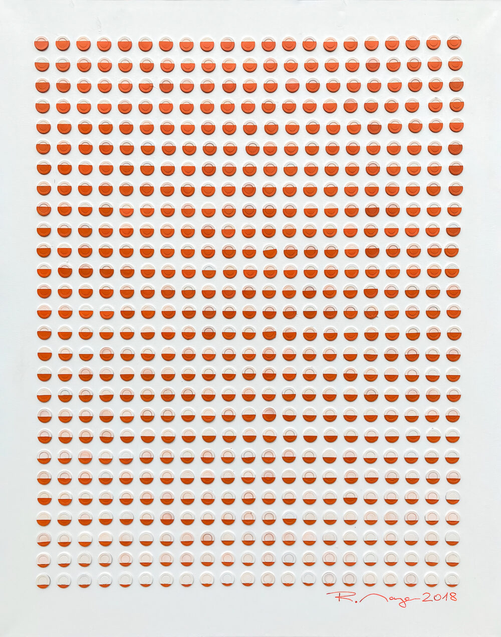 Fog banks 2018 acrylic casinochips 180x140