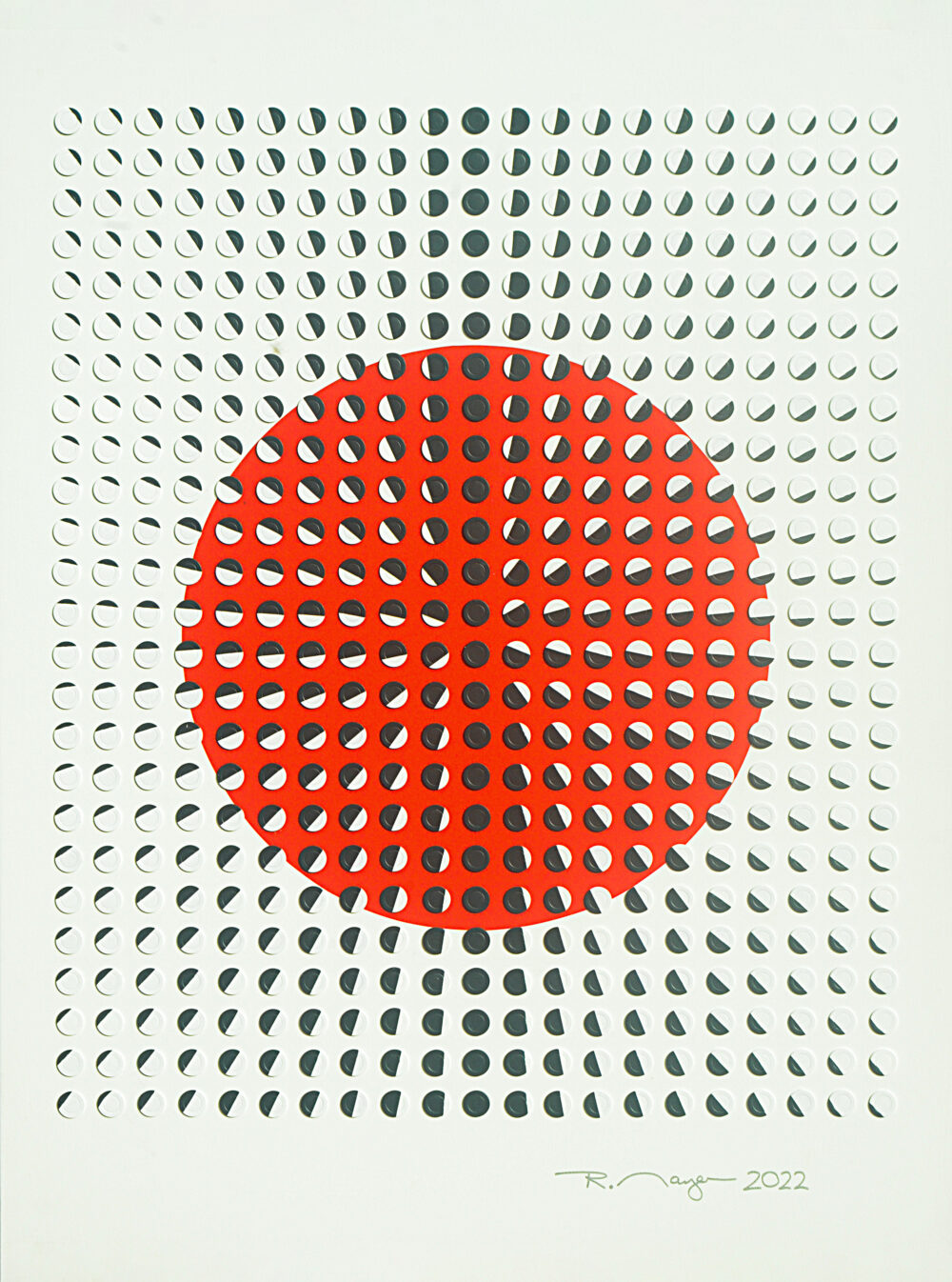 The red dot 2022 acrylic casinochips 180x140