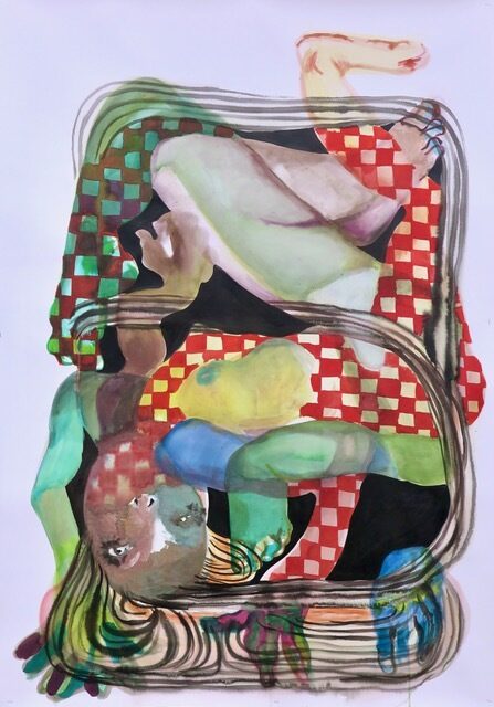 o.T. aus der Werkreihe "La caduta"