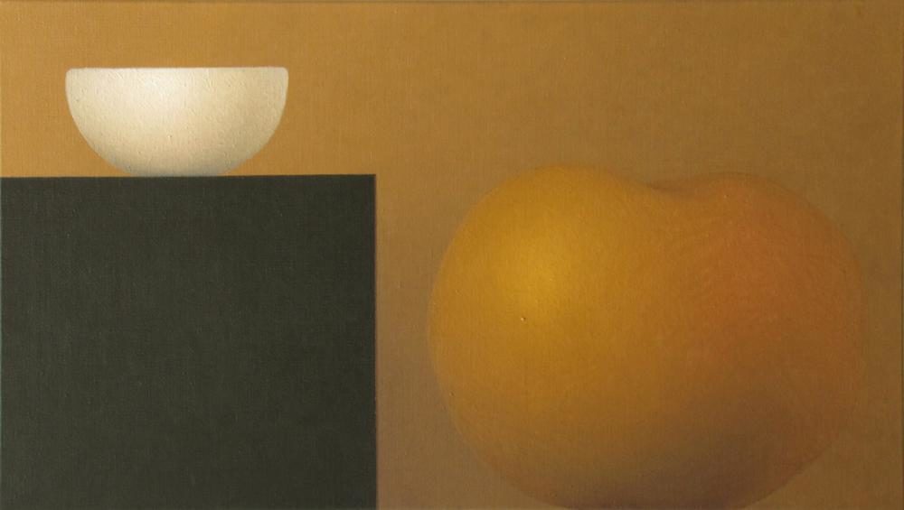 Rotgold, 2010, 55 x 100 cm, Oel auf Leinwand
